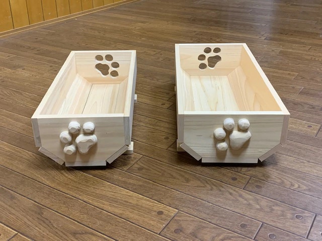 奈良吉野桧で作ったプランター